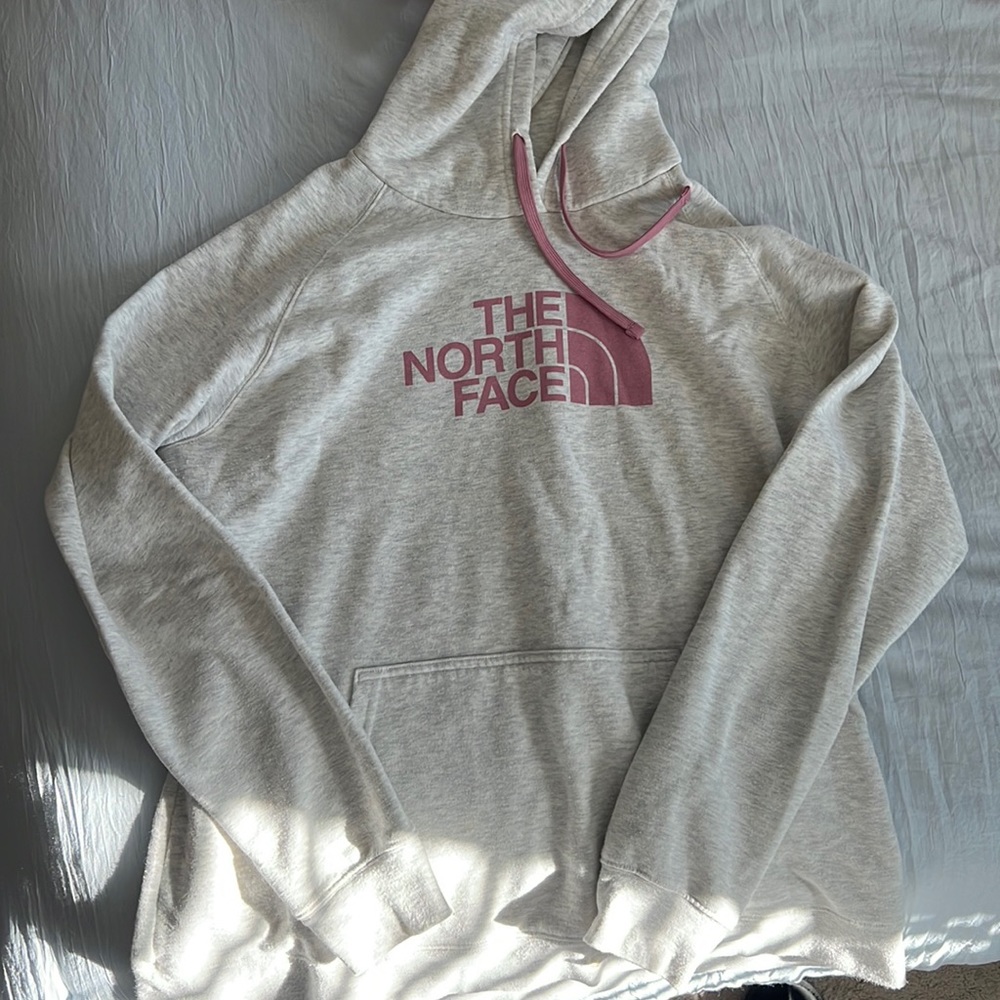 The North Face lightly worn hoodie